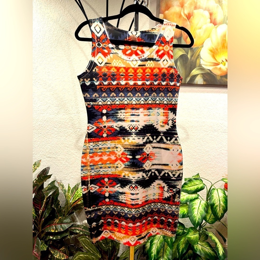 Chesley multicolor Bodycon mini dress size L